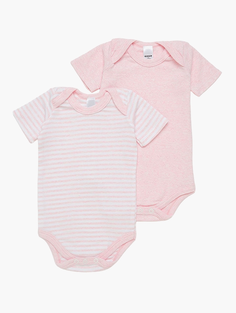 Baby girl best sale short sleeve vests